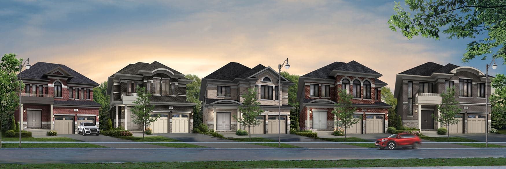Ivy Rouge Oakville community rendering in North Oakville, Ontario